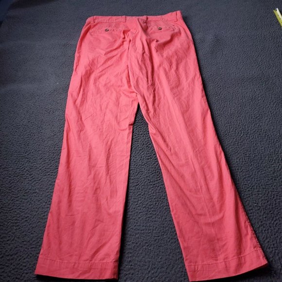 Tommy Hilfiger Chino Pants Mens 34 x32 Pink - Picture 2 of 7